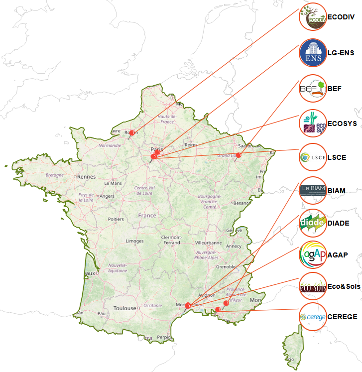 Unit&eacute;s RhizoSeqC France